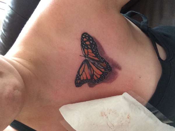 3d butterfly tattoo tattoo