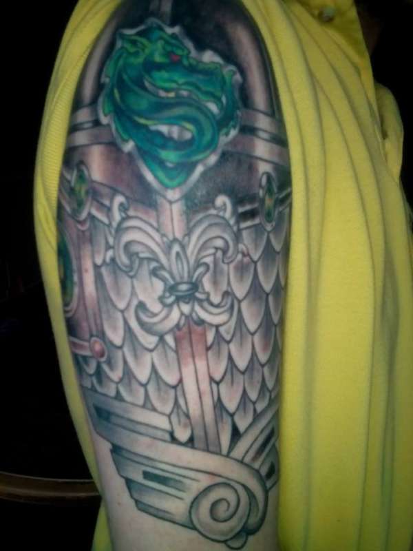 Armor Tattoo Scale tattoo