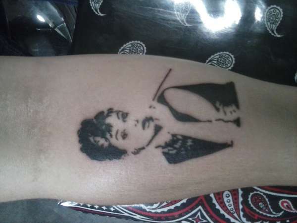 Audrey Hepburn tattoo