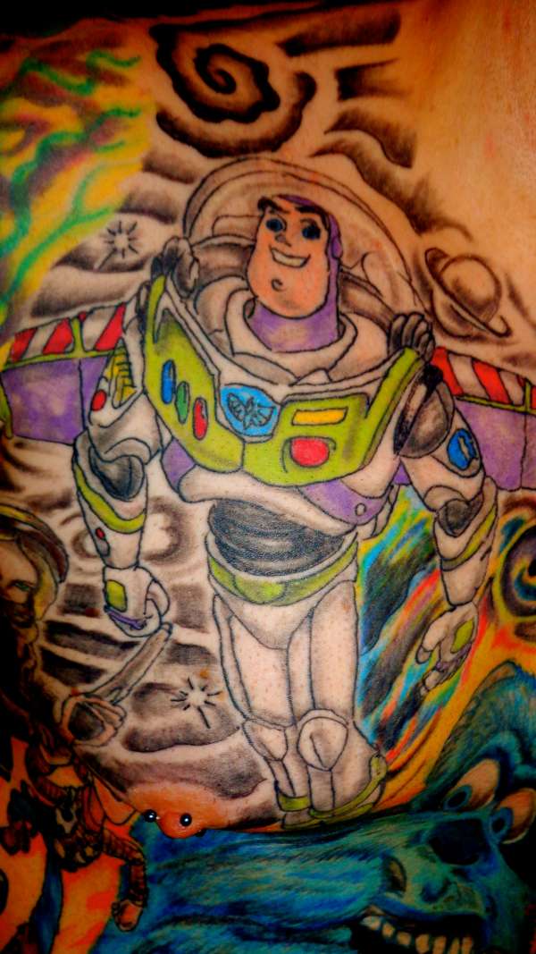 Buzz tattoo