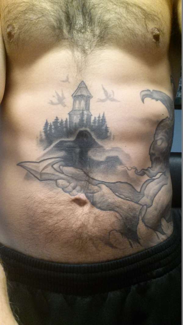 Demon tattoo