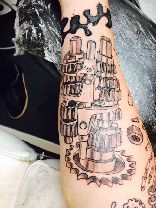 Gearbox interns tattoo