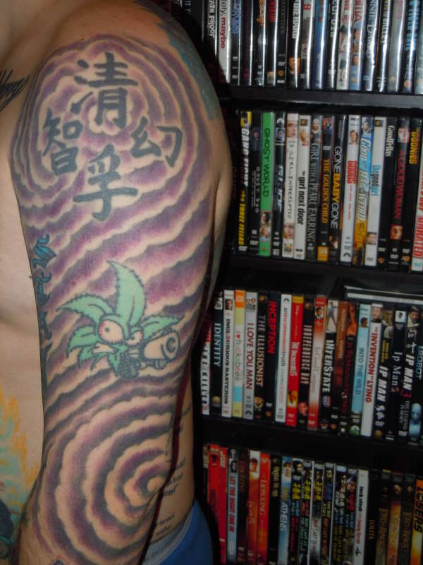 Killer Weed tattoo