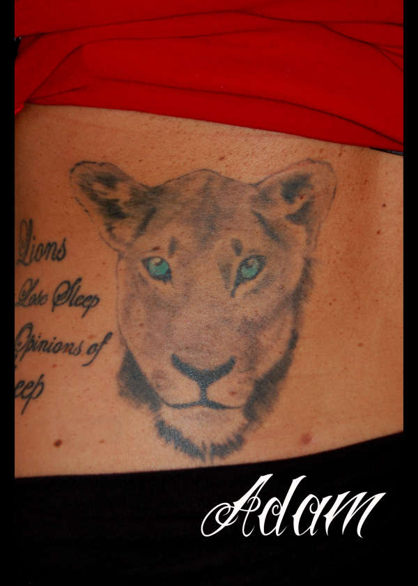 Lion tattoo