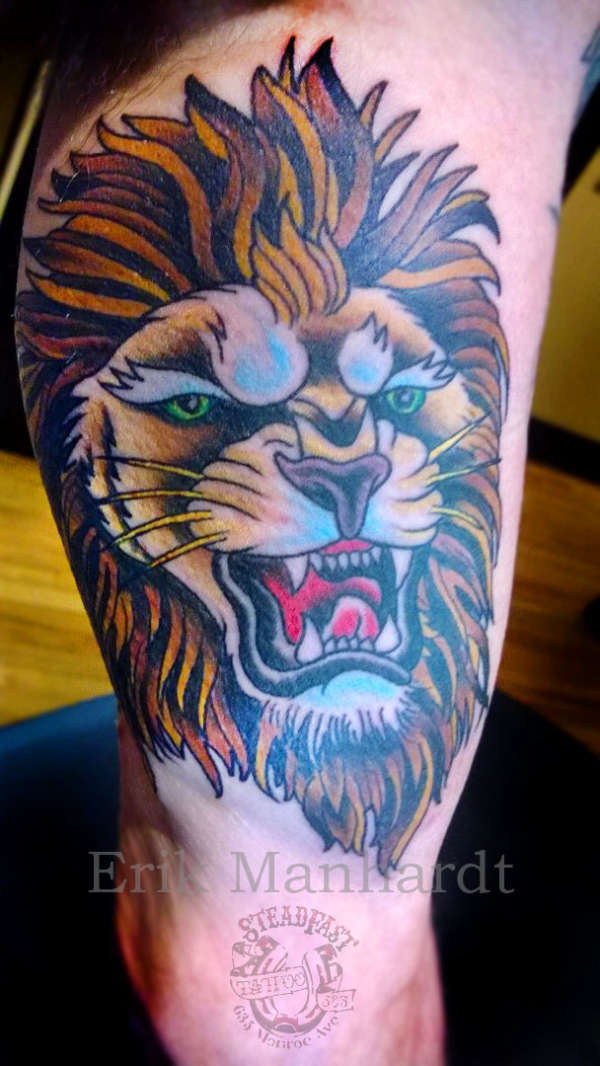 Lion tattoo