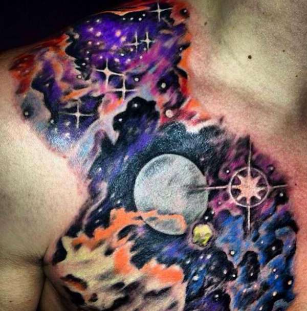 Outer Space tattoo