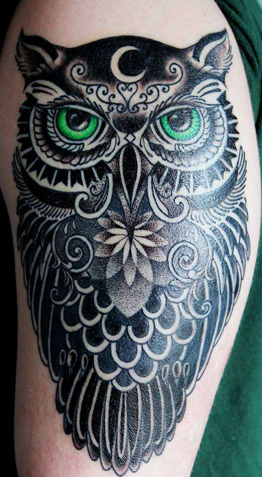 Owl tattoo