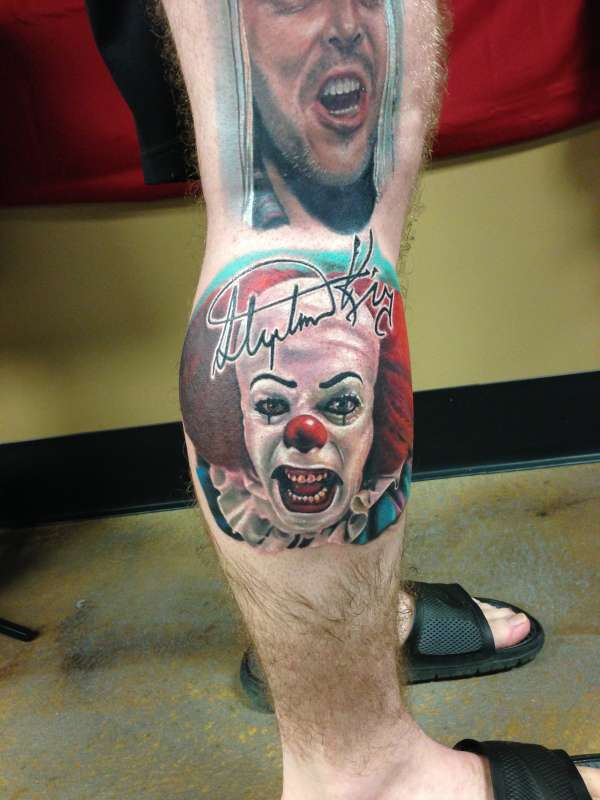 Pennywise from It tattoo