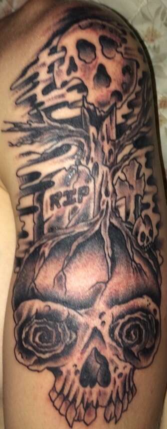 Skulls tattoo