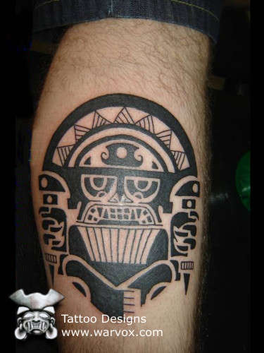 Tribal Priest Tattoo Design by WARVOX.COM tattoo