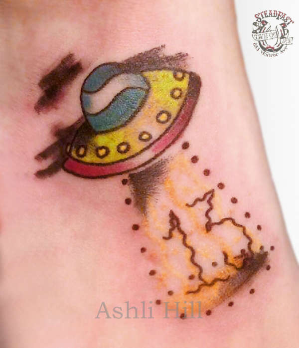 UFO tattoo tattoo