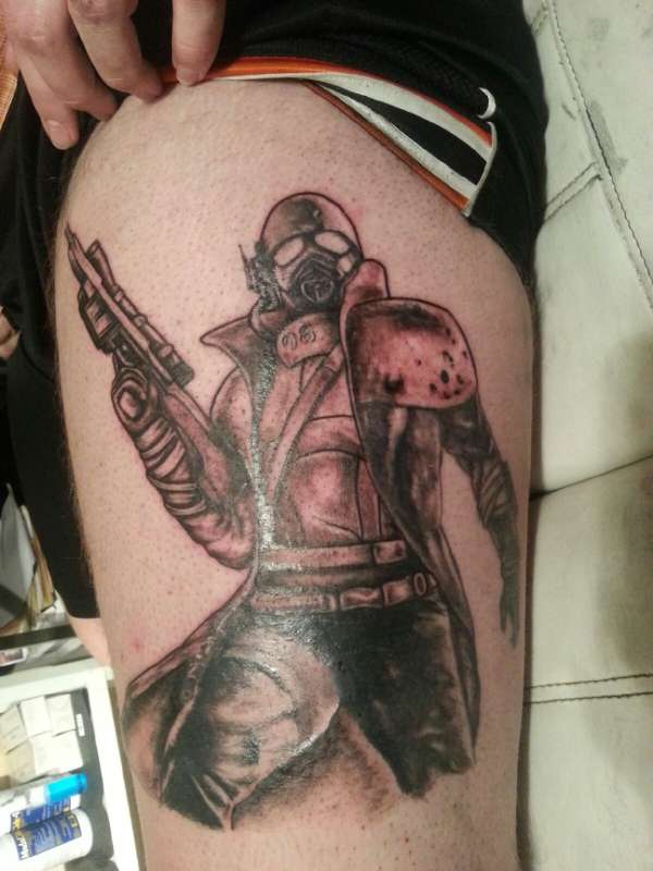 fallout guy tattoo