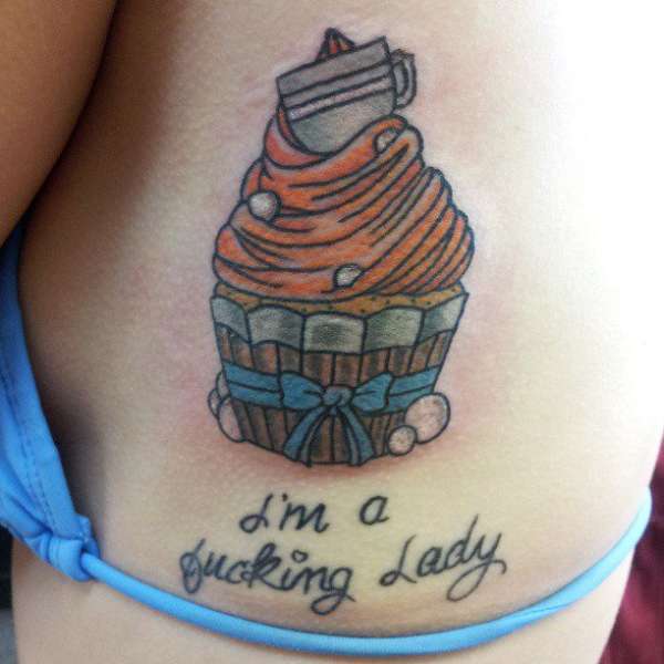 shes a lady tattoo