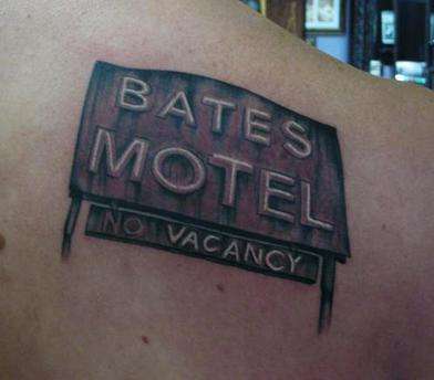 Bates Motel tattoo