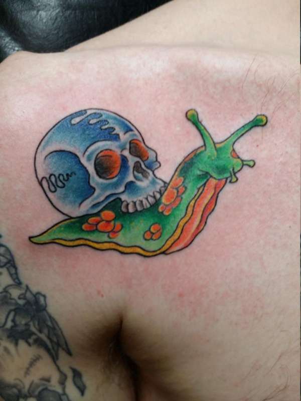 Death Snail tattoo