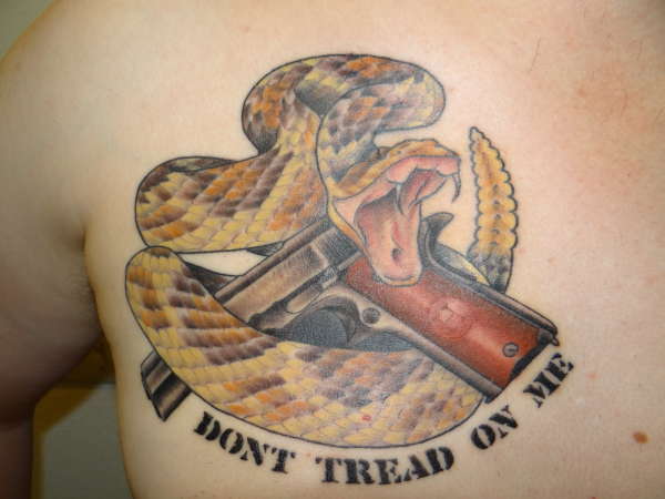 Dont Tread On Me Snake Tattoo Meaning