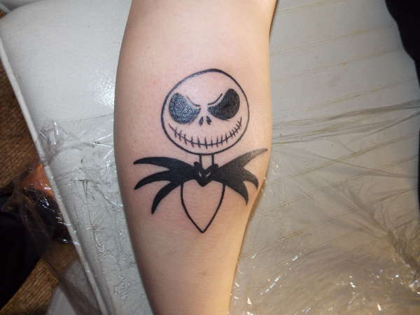 Jack Skellington Nightmare Before Christmas tattoo