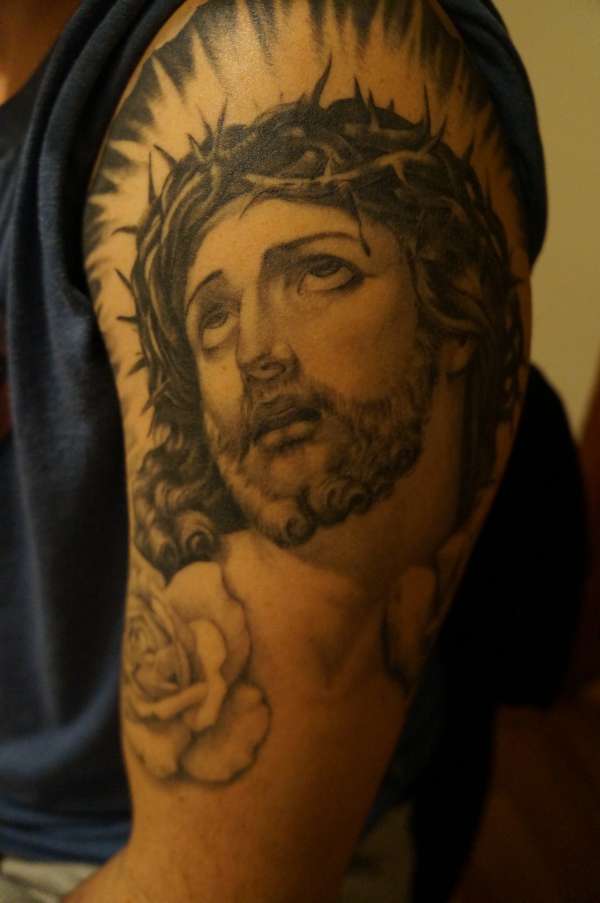 Jesus tattoo