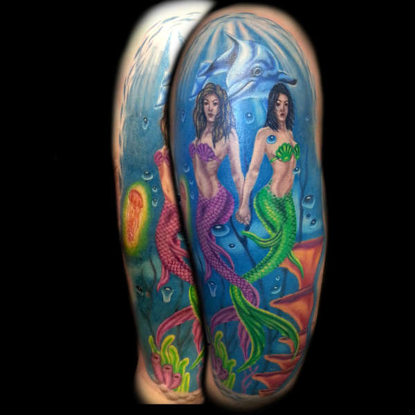 Mermaid tattoo tattoo