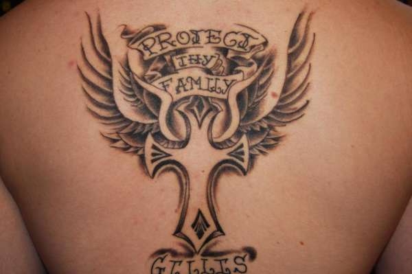 Protect Thy Family tattoo