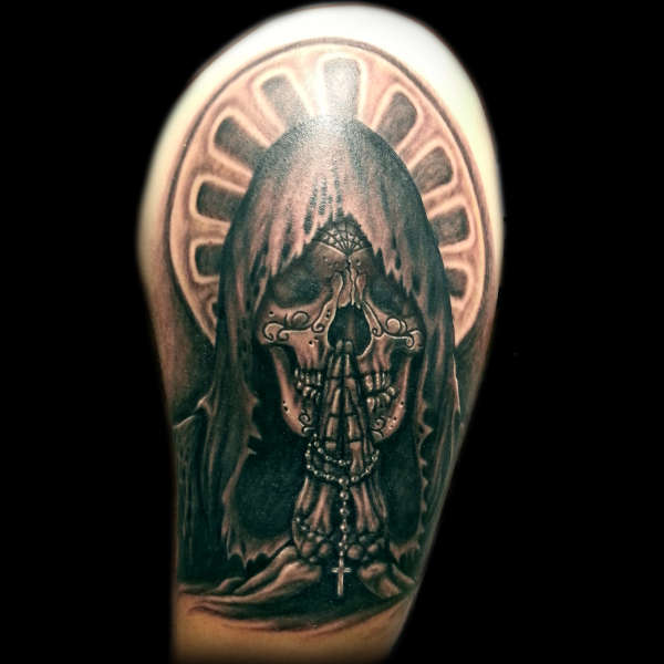 Santa Muerte tattoo tattoo