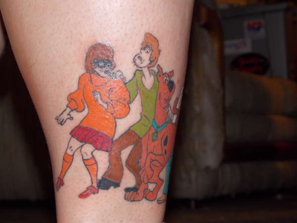 Scooby Doo Scene C tattoo