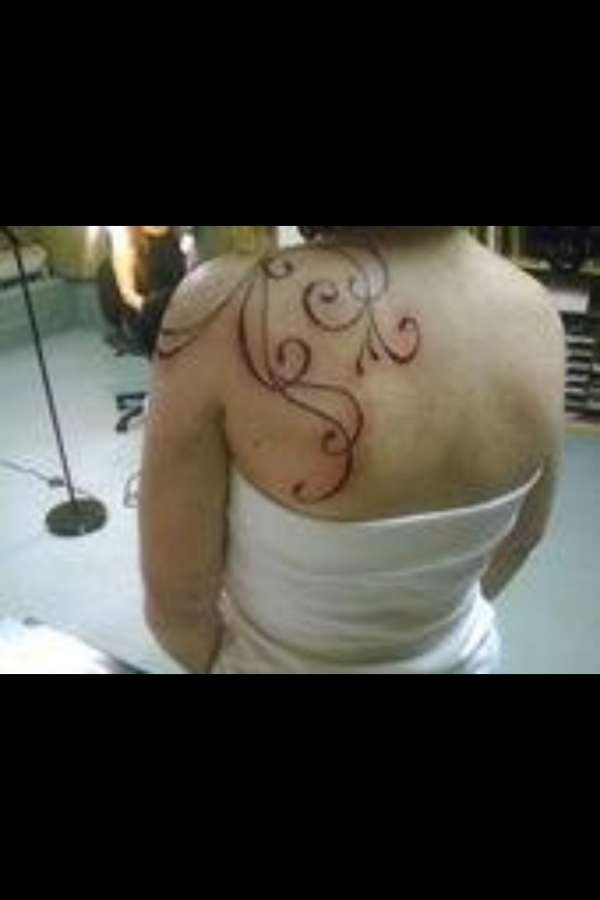 Shoulder tattoo