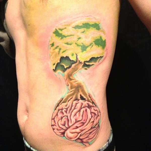 Tree Brain tattoo
