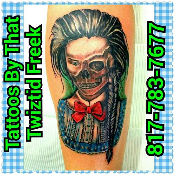 Zombie Tattoo by Twiztid Freek 817-783-7677 tattoo