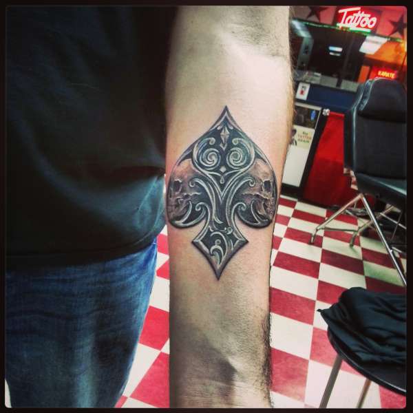 ace of spades tattoo