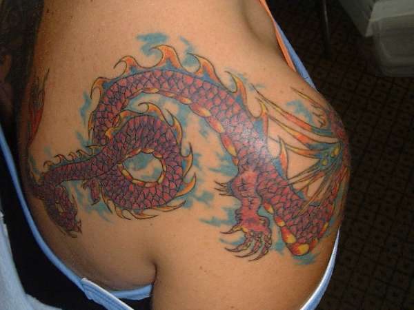 dragon tattoo