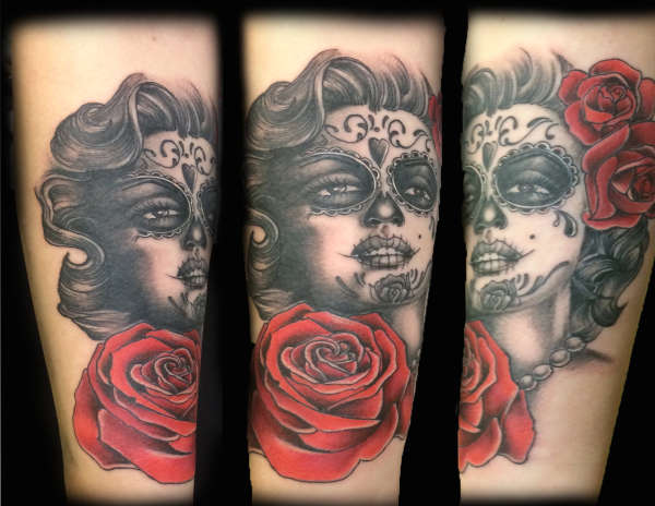 marylin monroe tattoo