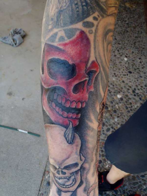skulls tattoo