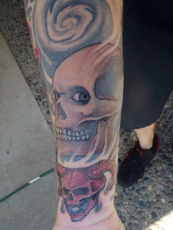skulls tattoo