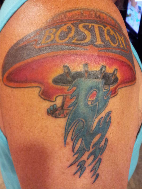 Boston band tattoo