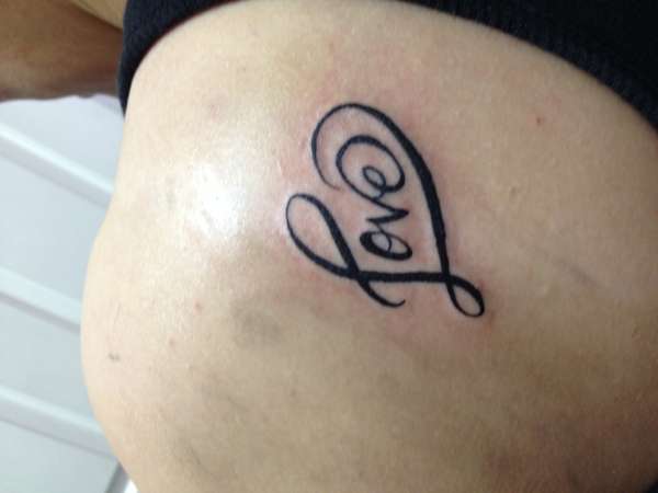 Heart love tattoo tattoo