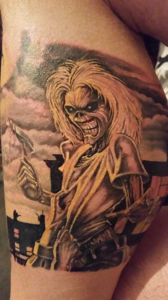 Iron Maiden tattoo