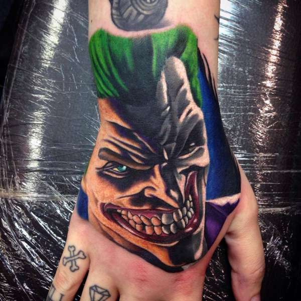 Joker Tattoo from Arkham Origins tattoo