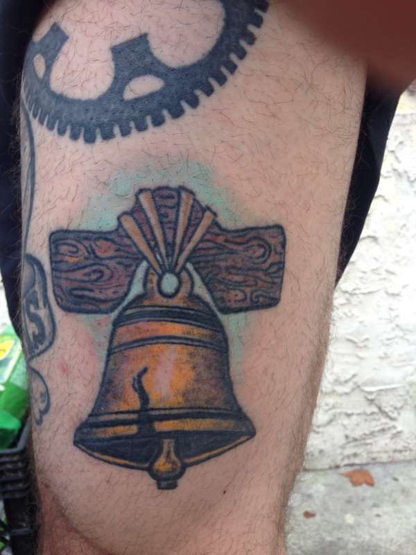 Liberty bell tattoo