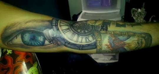 Sleeve in proccess by Jessica Morsey tattoo