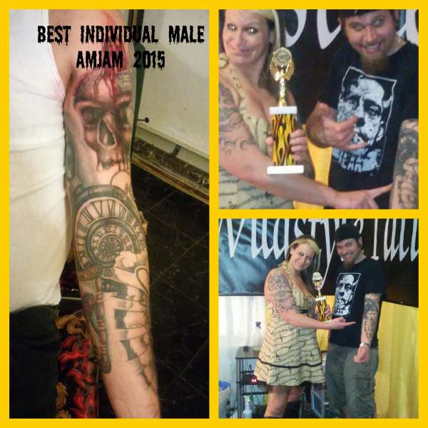 best individual male amjam 2015 tattoo
