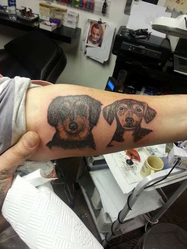doggies tattoo