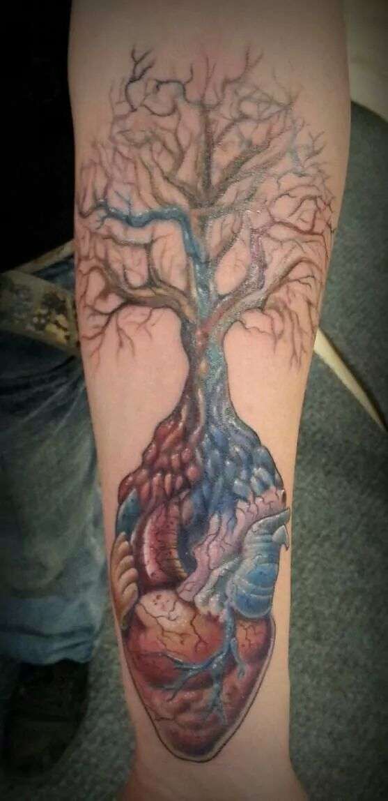 hearttree tattoo