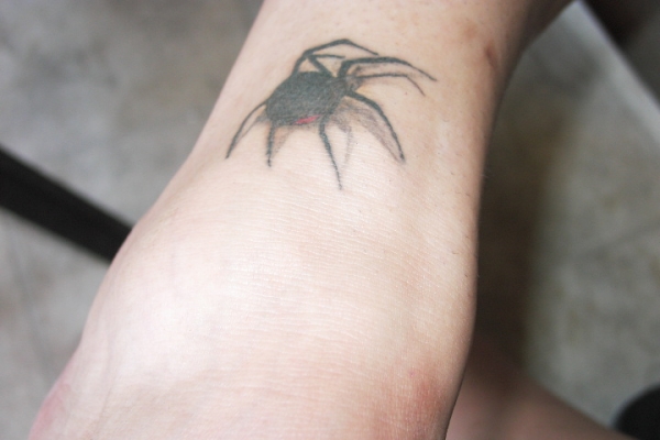 Spider tattoo