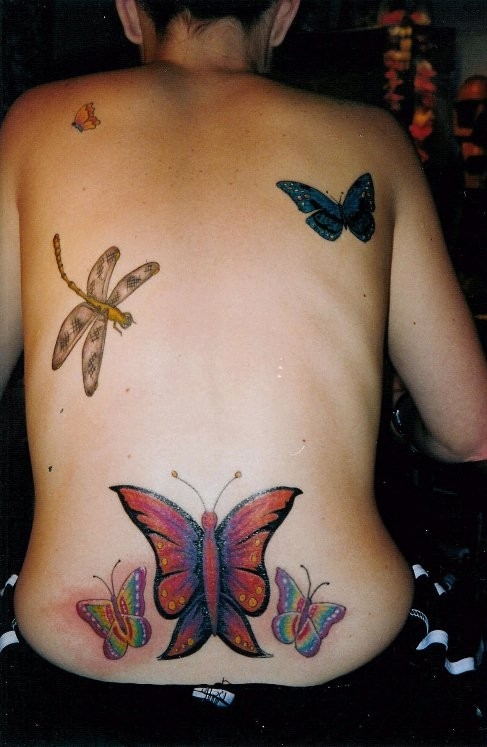 Back Piece in Progress tattoo
