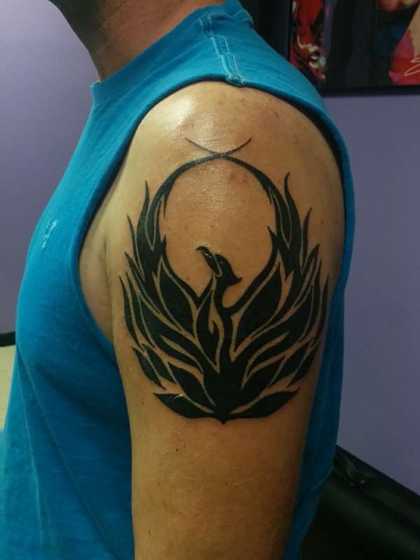 phoenix raven tattoo