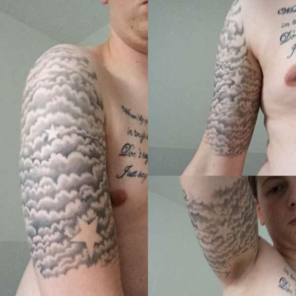 3rd tattoo - half sleeve complete tattoo