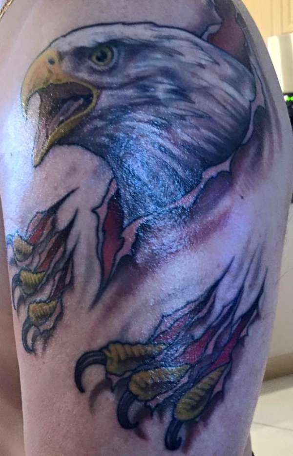 Bald Eagle tattoo