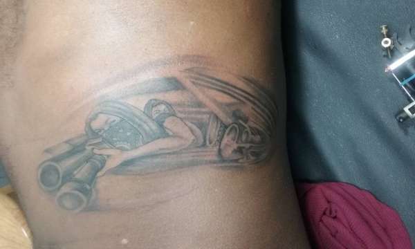 Ink work by JB tattoo