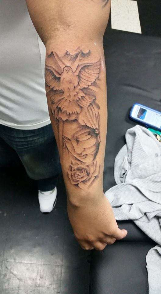 Ink work by JB tattoo